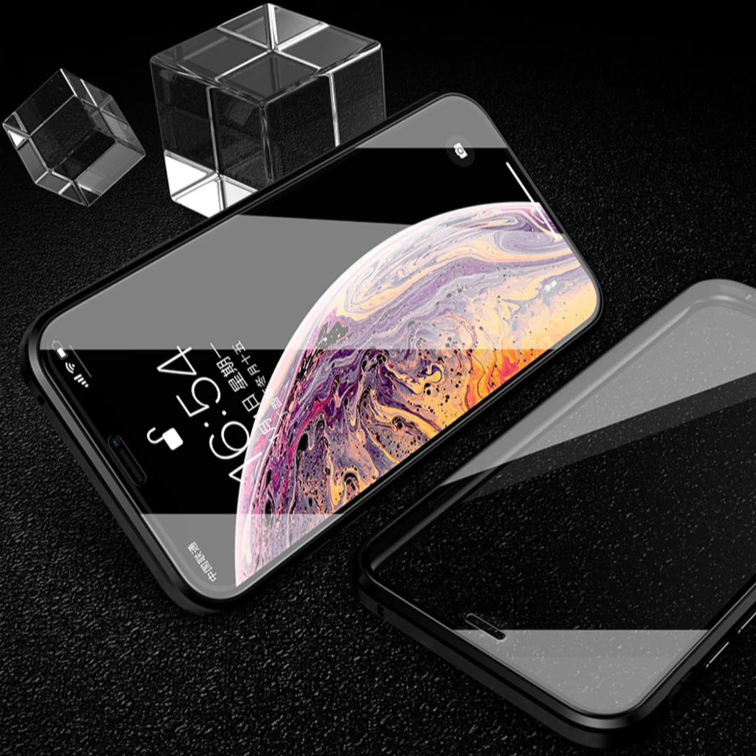 Apple iPhone (Front+Back) Protection Auto-Fit Magnetic Case - Image 8