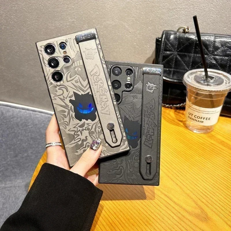 Artistic Anime Leather Emboss Case - Samsung