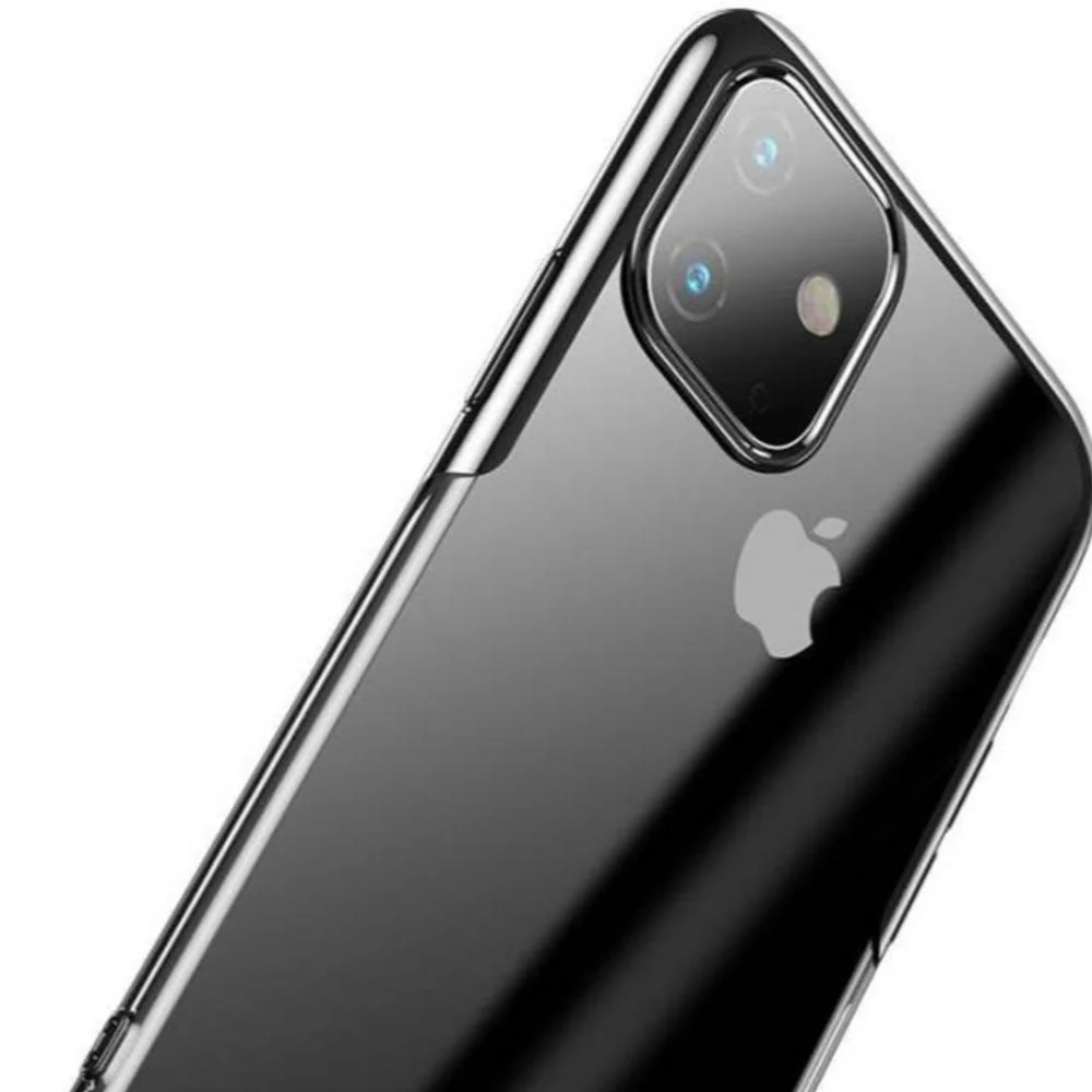 Baseus ® iPhone 11 Ultra-Thin Transparent Sparkling Edge Case - Image 16