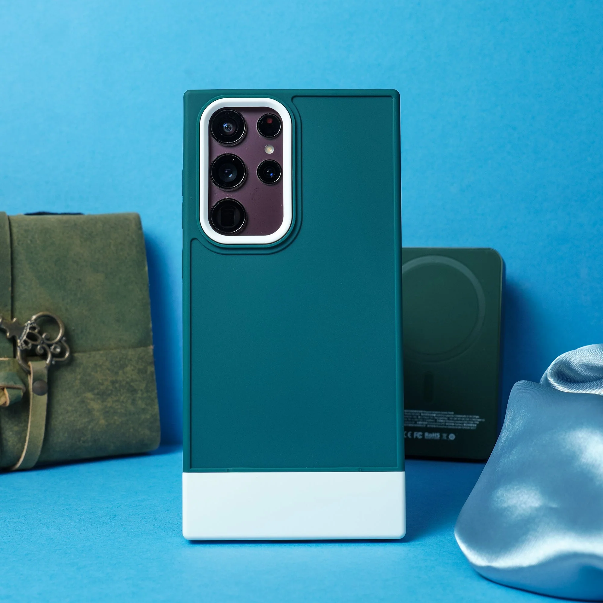Contrasting Hybrid Armor Bumper Case - Samsung - Image 5
