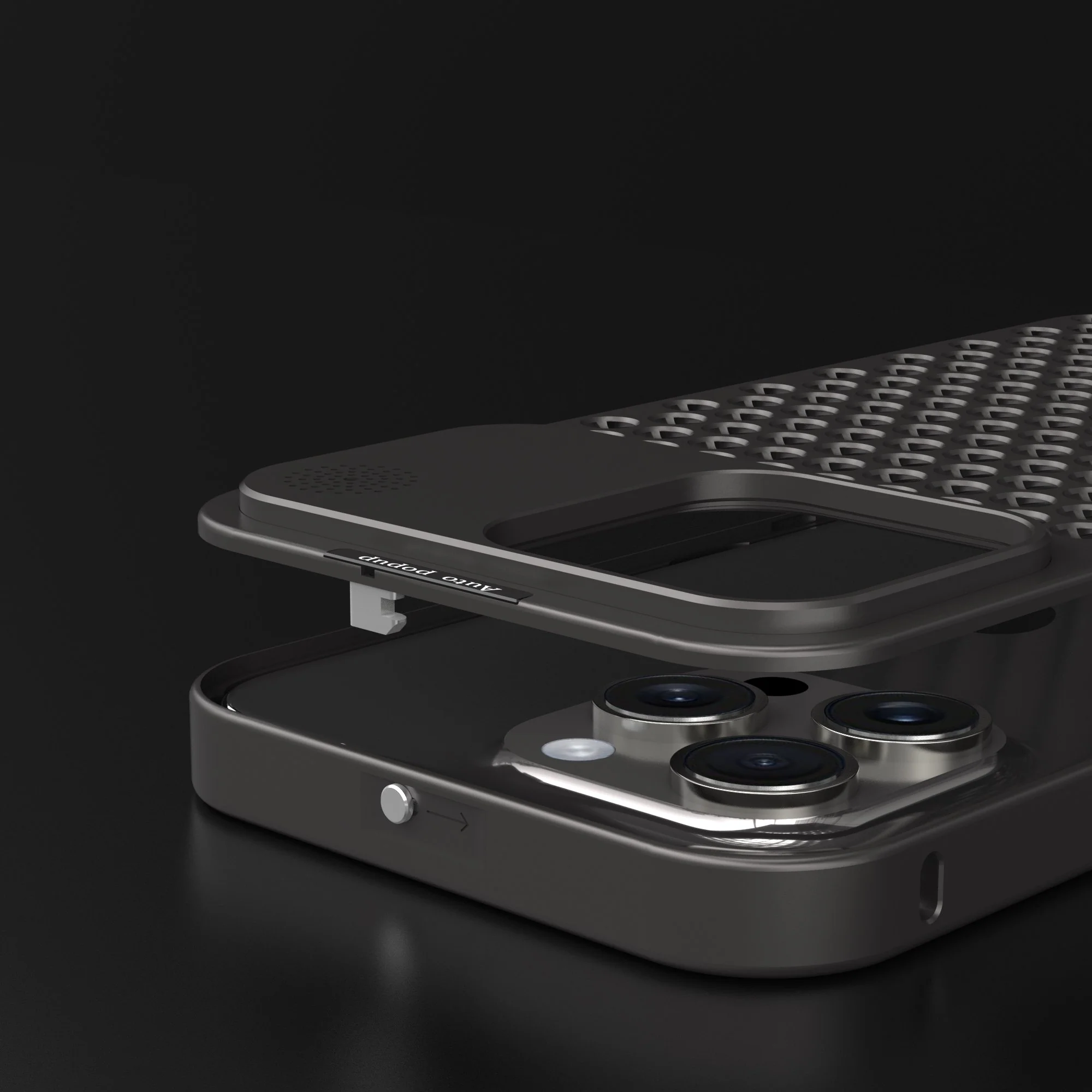 iPhone 15 Series Aero Mesh Pro ® Metallic Hybrid Case - Image 12