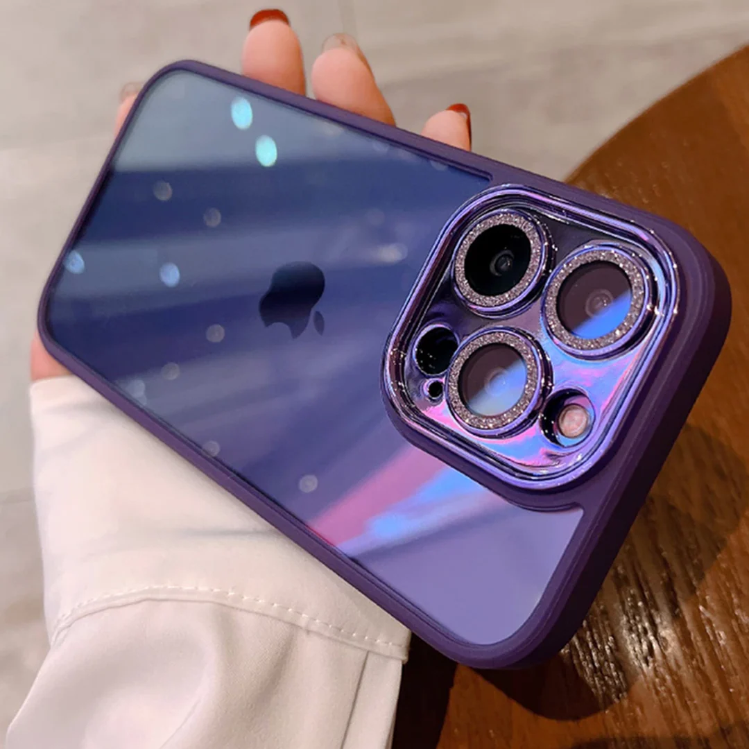 Diamond Camera Lens Clear Bumper Case - iPhone - Image 4