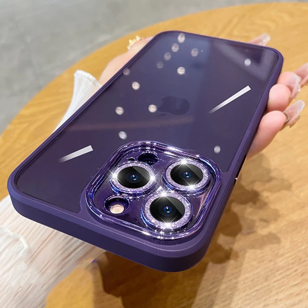 Diamond Camera Lens Clear Bumper Case - iPhone - Image 5