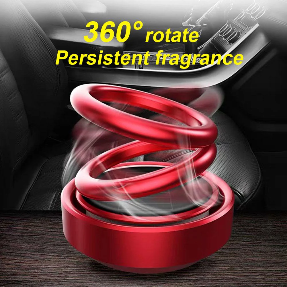 Double Ring Auto Rotating Car Air Freshener - Image 16
