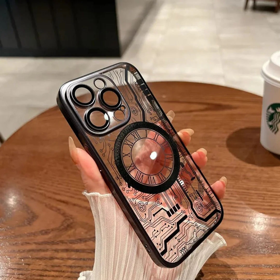 Electroplated Clock Pattern Case - iPhone - Image 5