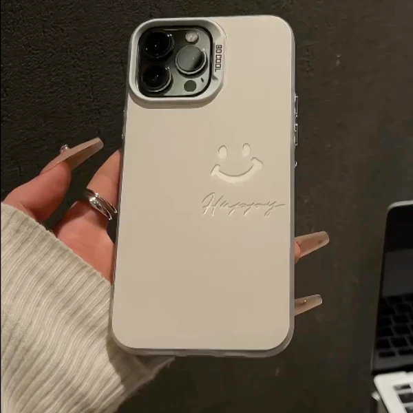 Engraved Joyful Smiley Case - iPhone - Image 12