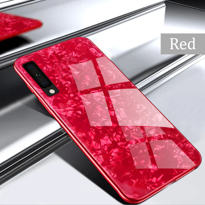 Galaxy A50 Dream Shell Series Textured Marble Case - Image 9