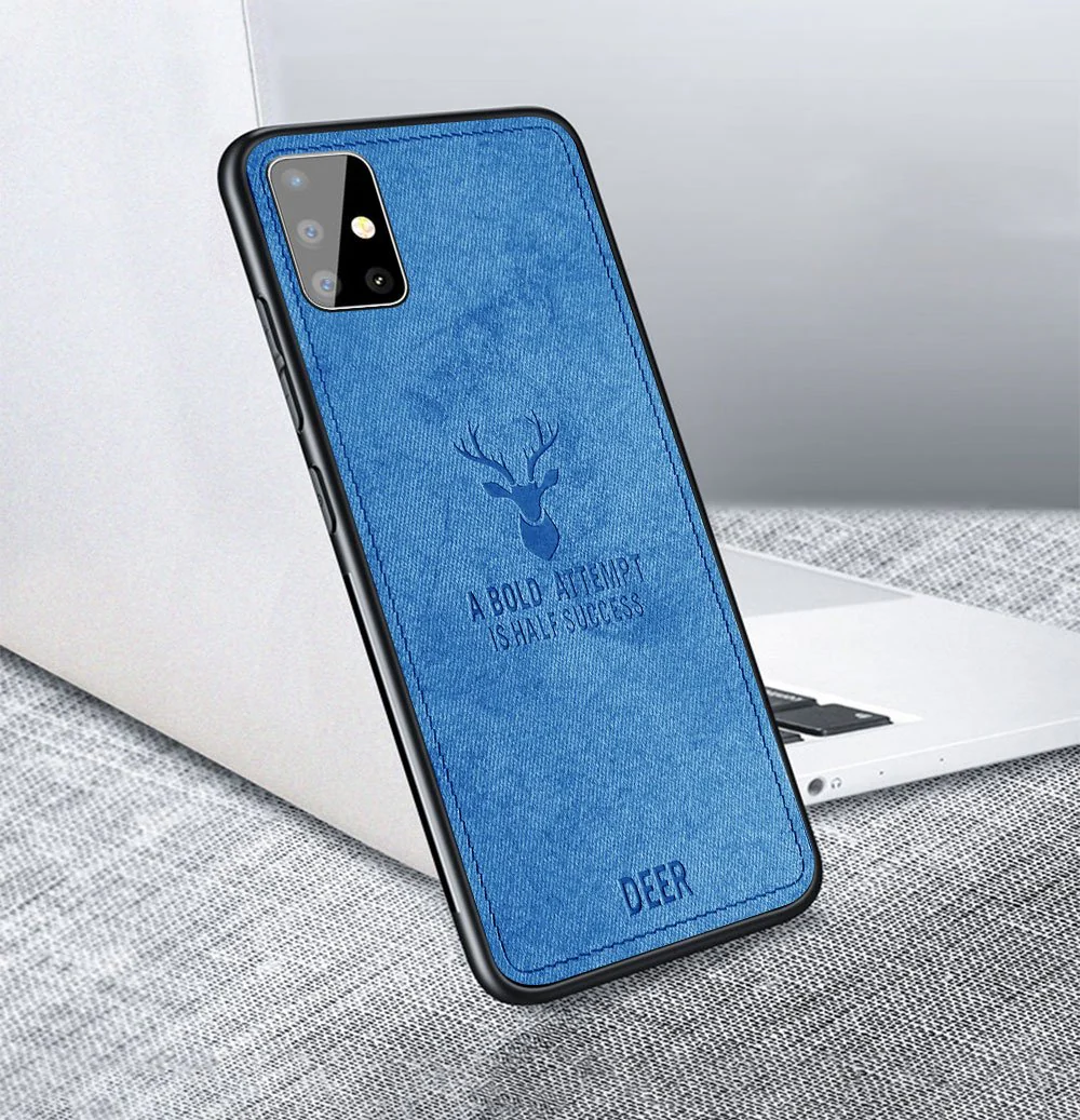 Galaxy A71 Deer Pattern Inspirational Soft Case - Image 5