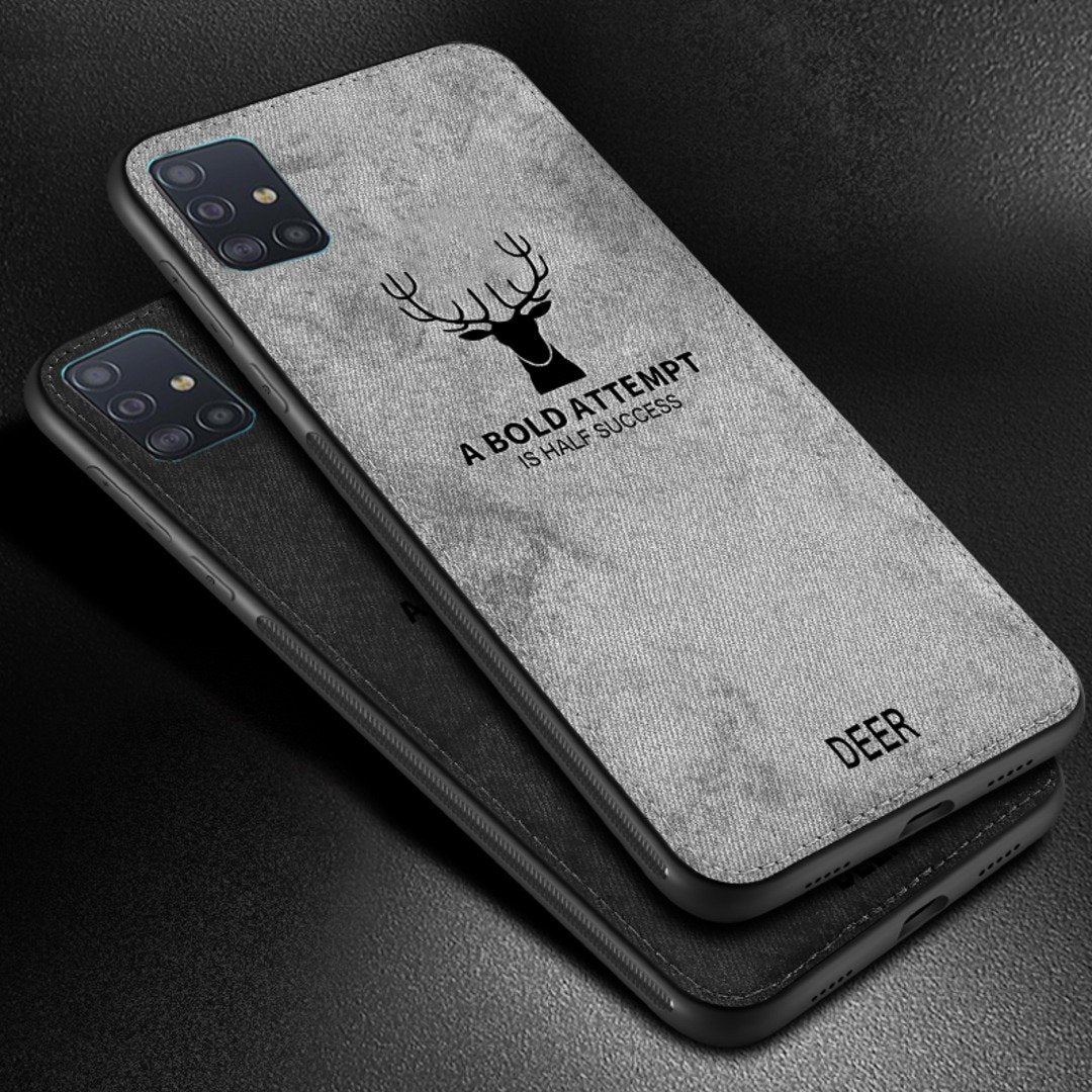 Galaxy A71 Deer Pattern Inspirational Soft Case (3-in-1 Combo) - Image 7