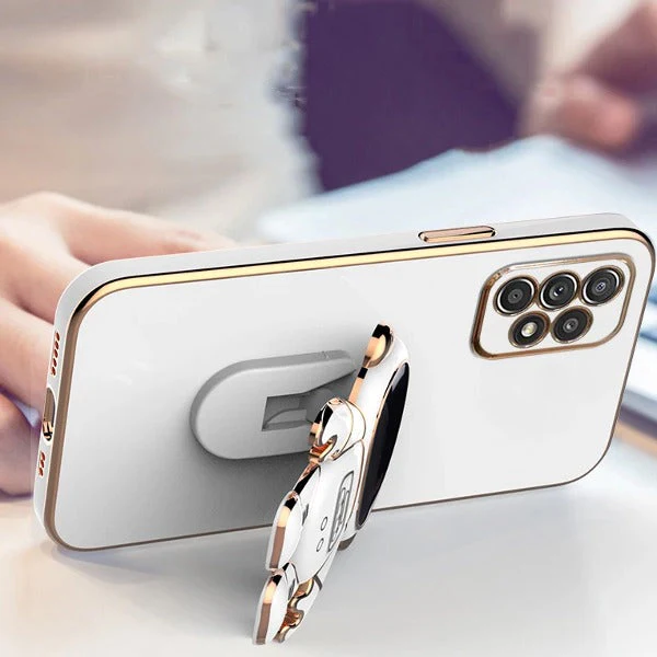 Galaxy A73 Luxurious Astronaut Bracket Case - Image 3
