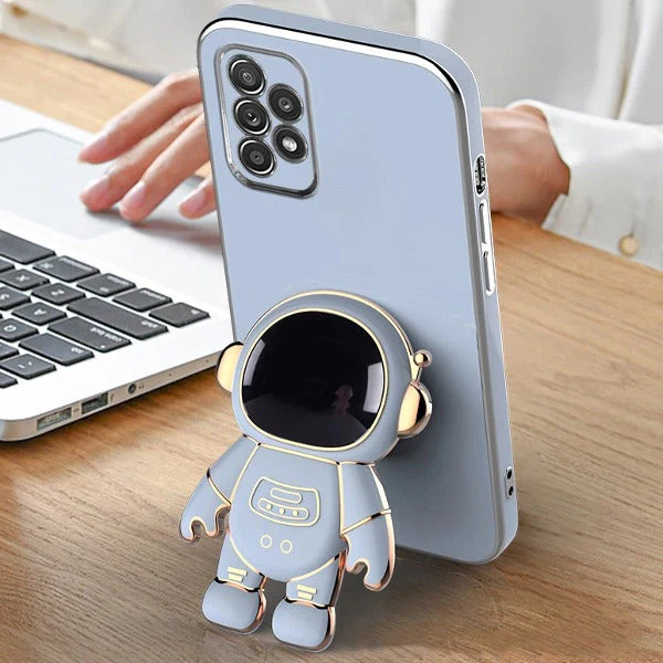 Galaxy A73 Luxurious Astronaut Bracket Case - Image 4