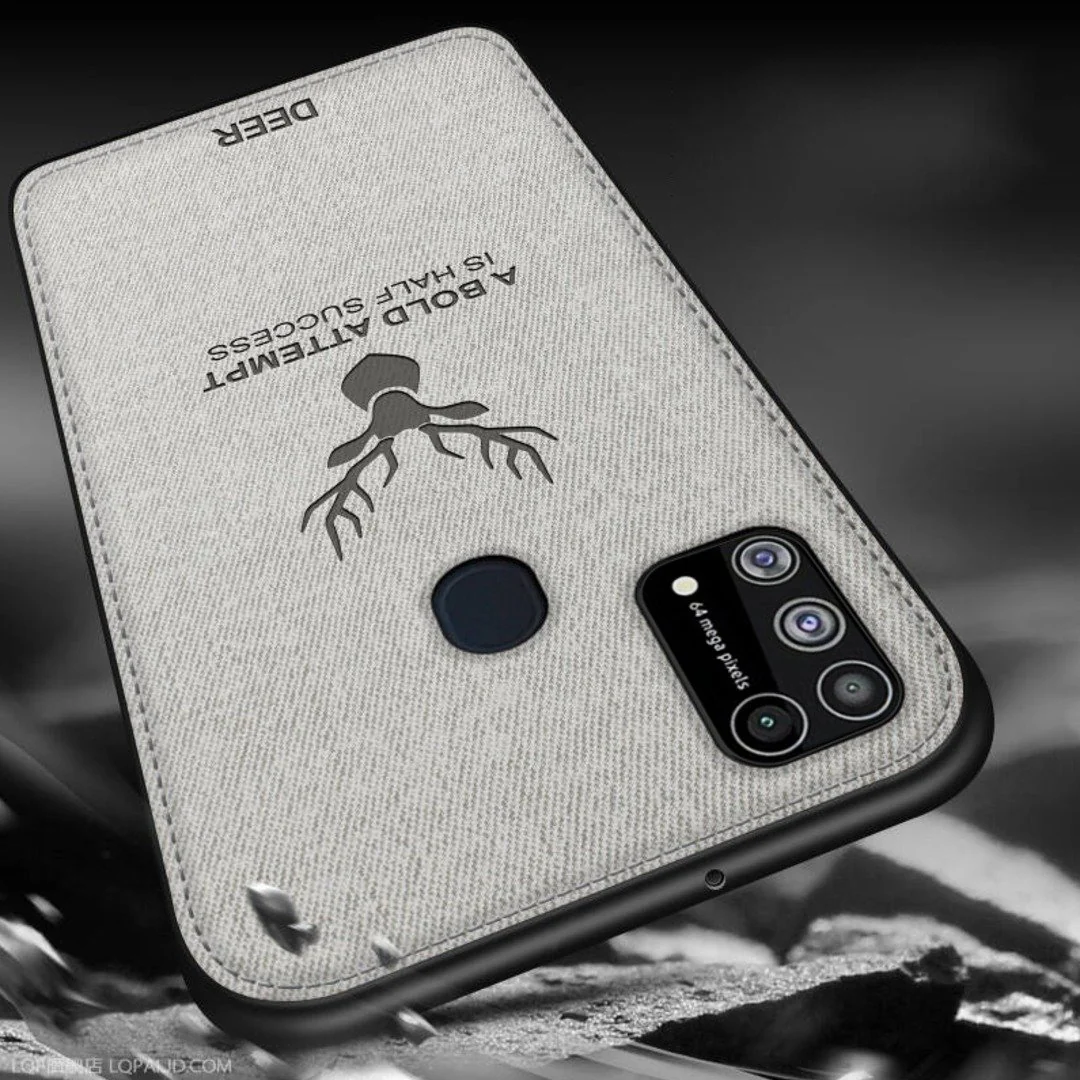 Galaxy F41 Deer Pattern Inspirational Soft Case - Image 4