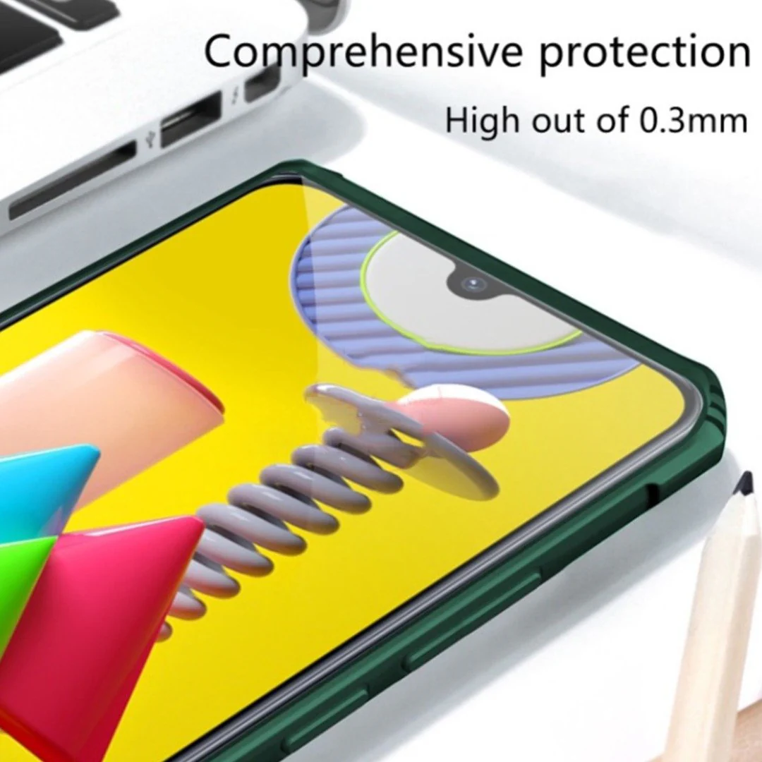 Galaxy M31 Shockproof Transparent Back Eagle Case - Image 8