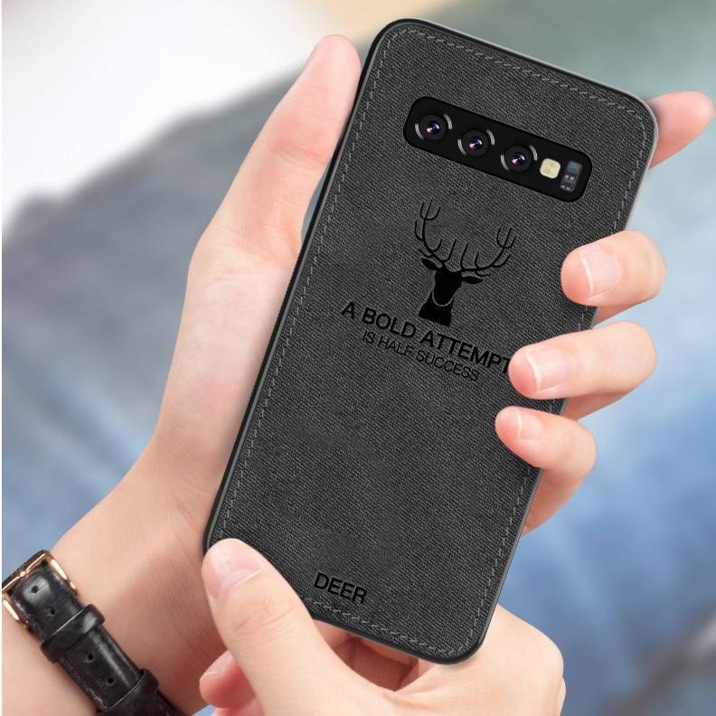 Galaxy S10 Deer Pattern Inspirational Soft Case - Image 2