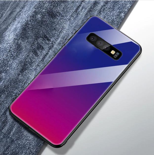 Galaxy S10 Gradient Soft Edge Glass Back Case - Image 8