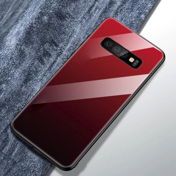 Galaxy S10 Gradient Soft Edge Glass Back Case - Image 9