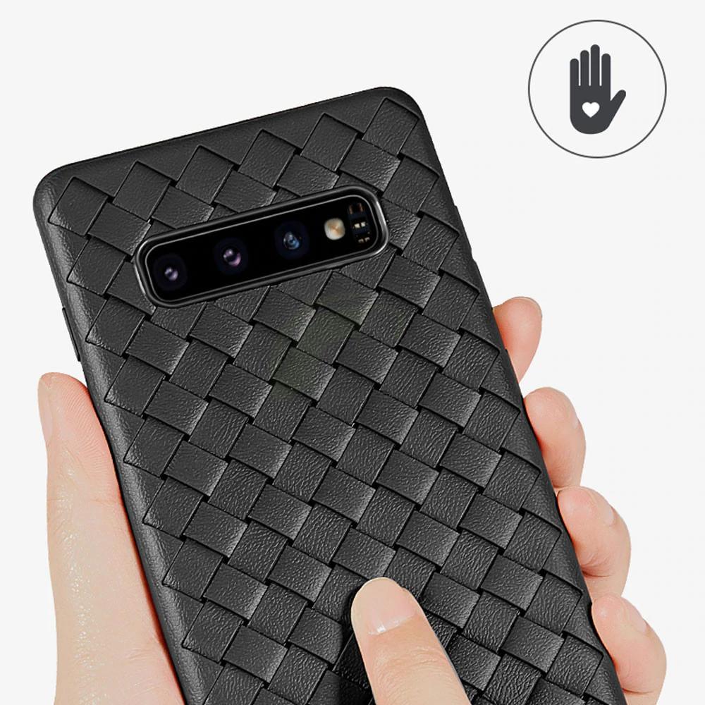 Henks ® Galaxy S10 Ultra-thin Grid Weaving Case - Image 15