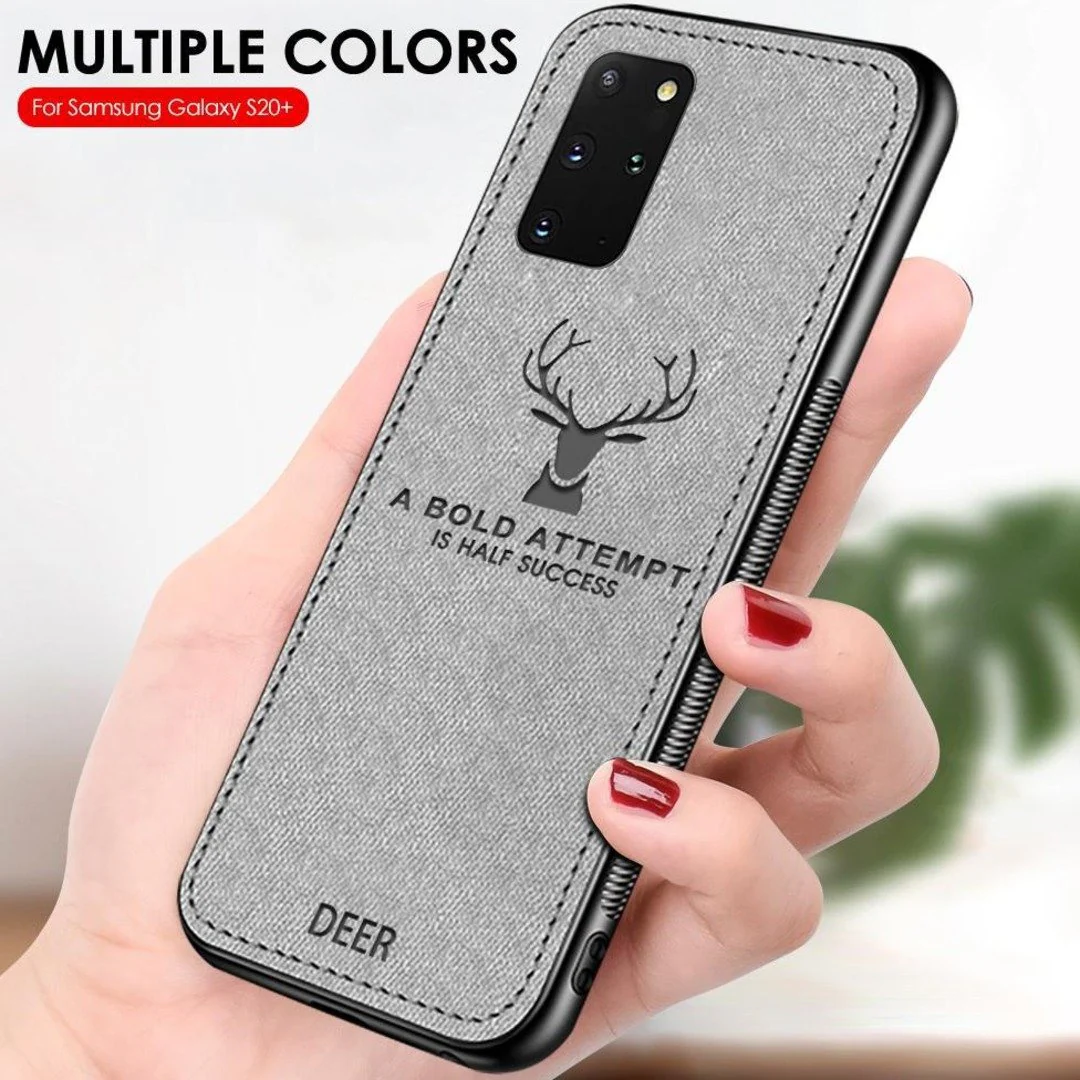 Galaxy S20 Plus Deer Pattern Inspirational Soft Case (3-in-1 Combo) - Image 4