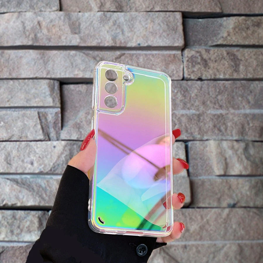Galaxy S21 Plus Gradient Aurora Clear Case - Image 2
