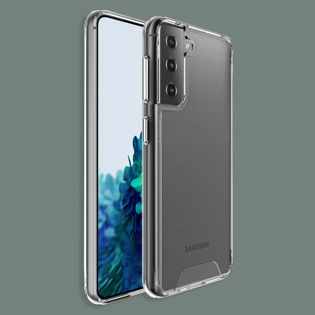 Galaxy S21 Series Anti-Knock TPU Transparent Case - Image 3