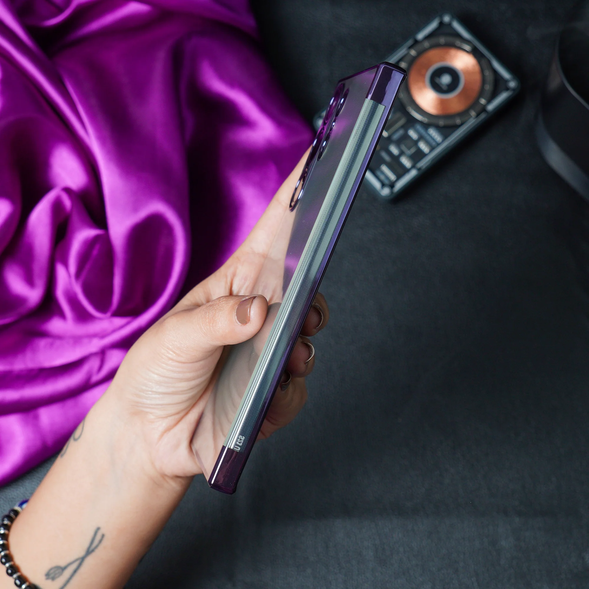 Galaxy S23 Ultra Electroplating Soft TPU Case - Image 3