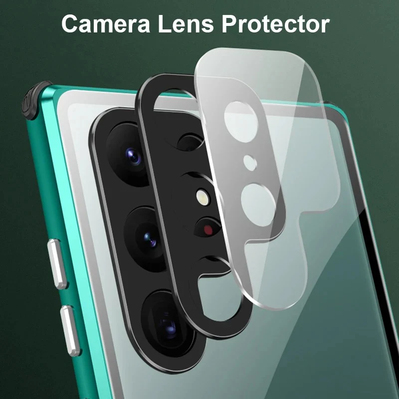 Galaxy S25 Ultra Privacy Shield Dual Magnetic Glass Case - Image 14