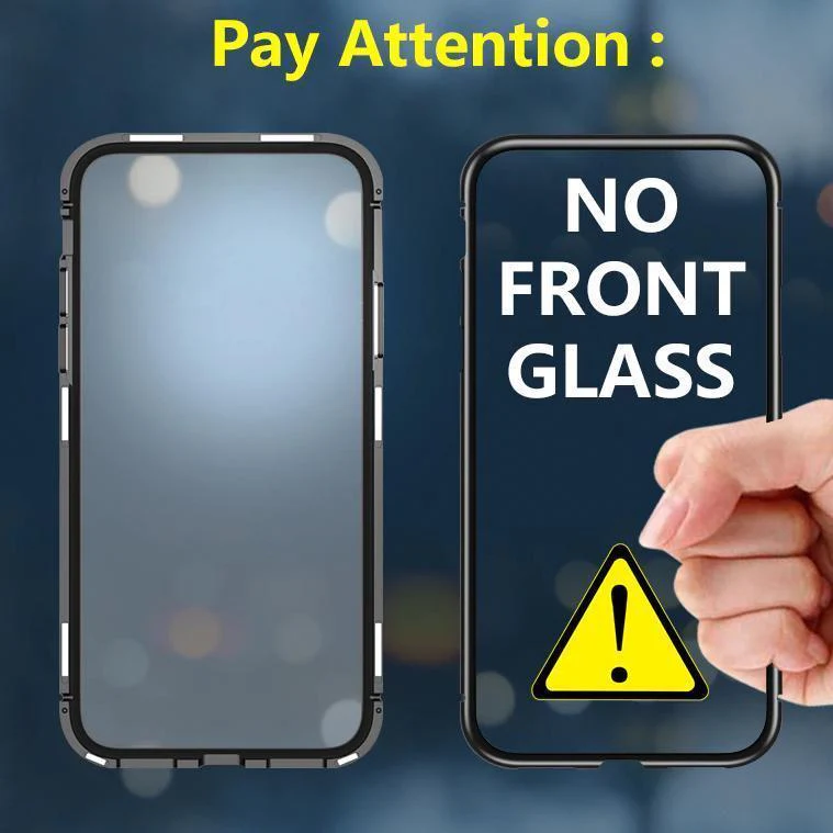 Galaxy Series Electronic Auto-Fit Magnetic Transparent Glass Case - Image 7