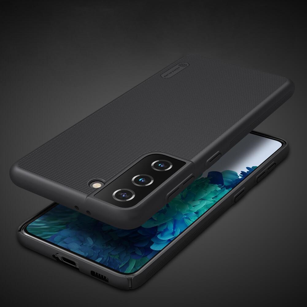 Galaxy Series Frosted Shield Case With Tempered Glass - Image 3