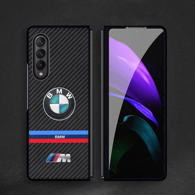 Galaxy Z Fold4 Luxurious Carbon Fiber Glass Case - Image 3