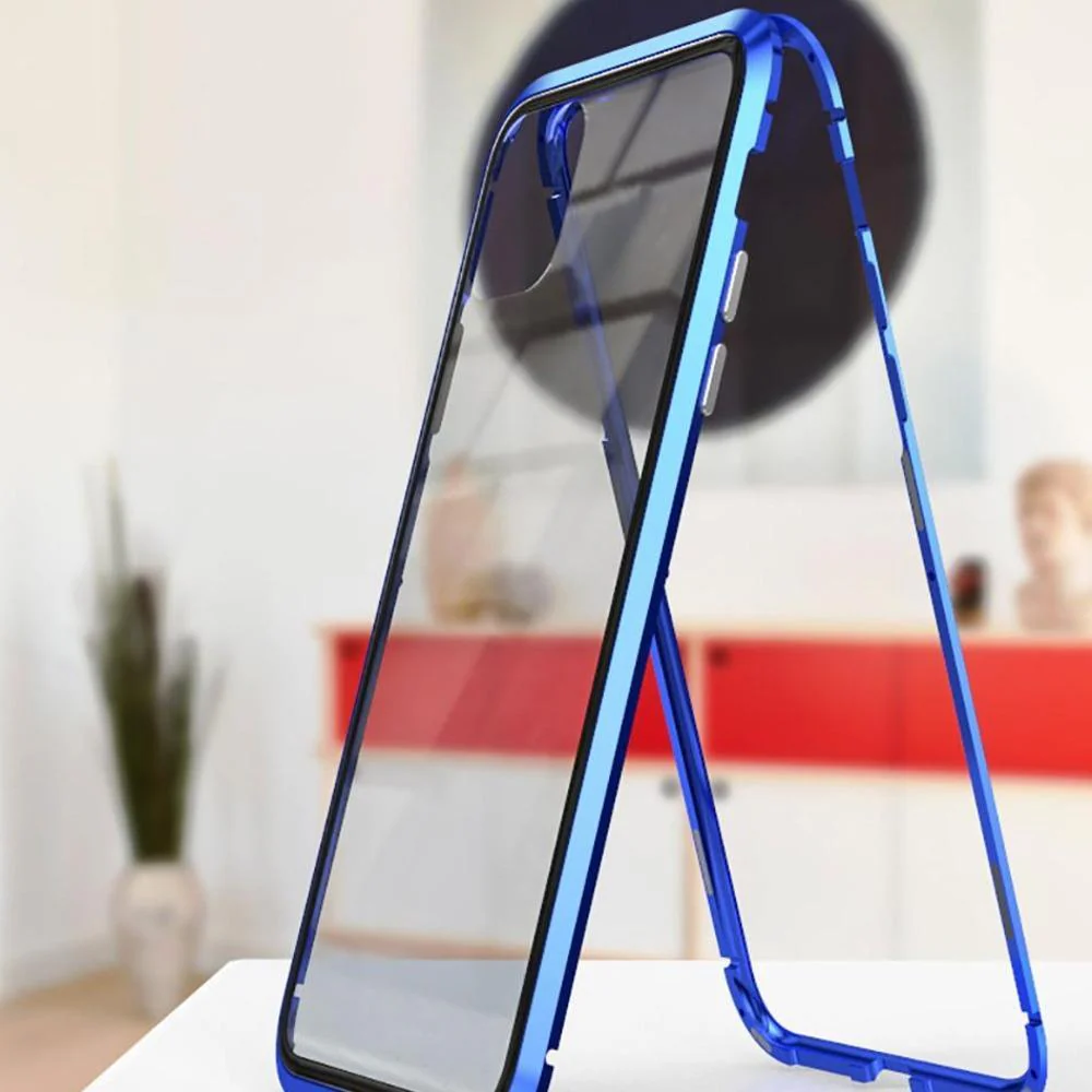 iPhone 11 Electronic Auto-Fit Magnetic Glass Case - Image 5