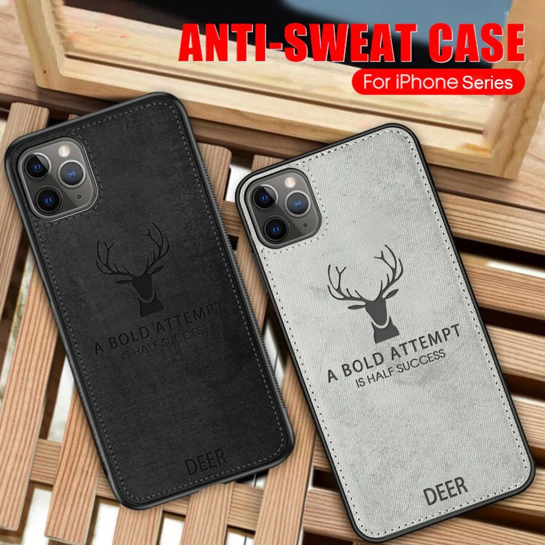 iPhone 11 Pro (3 in 1 Combo) Deer Case + Tempered Glass + Earphones - Image 8
