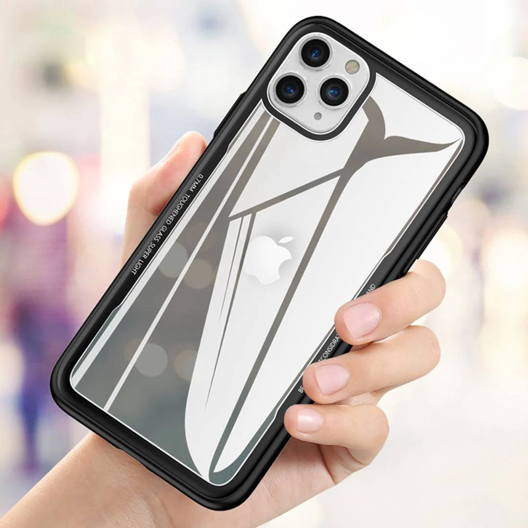 iPhone 11 Series (3 in 1 Combo) Glassium Protective Case + Tempered Glass + Camera Lens Guard - Image 9