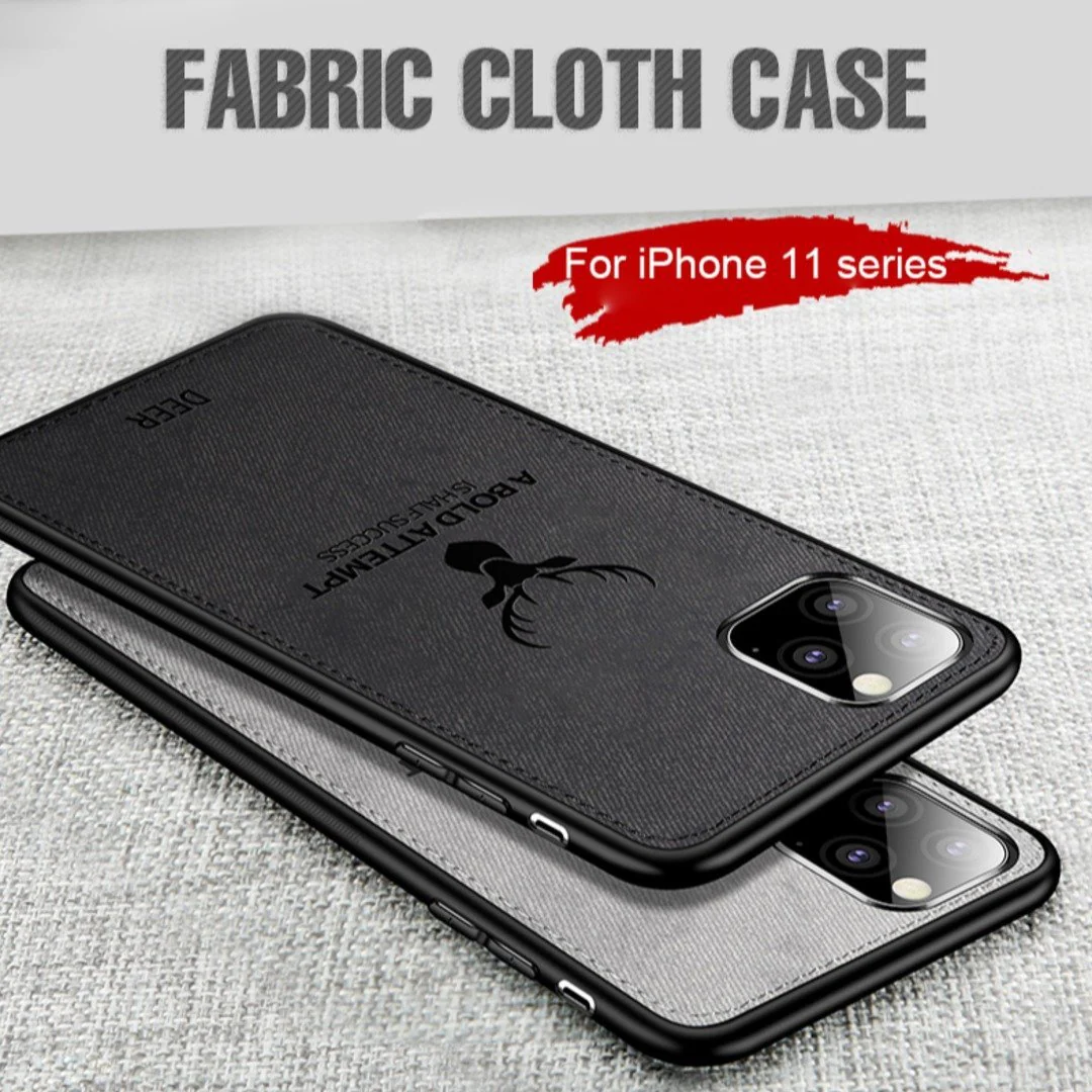 iPhone 11 Pro Max Deer Case with Tempered Glass and Camera Lens Protector (3 in 1 Combo) - Image 4