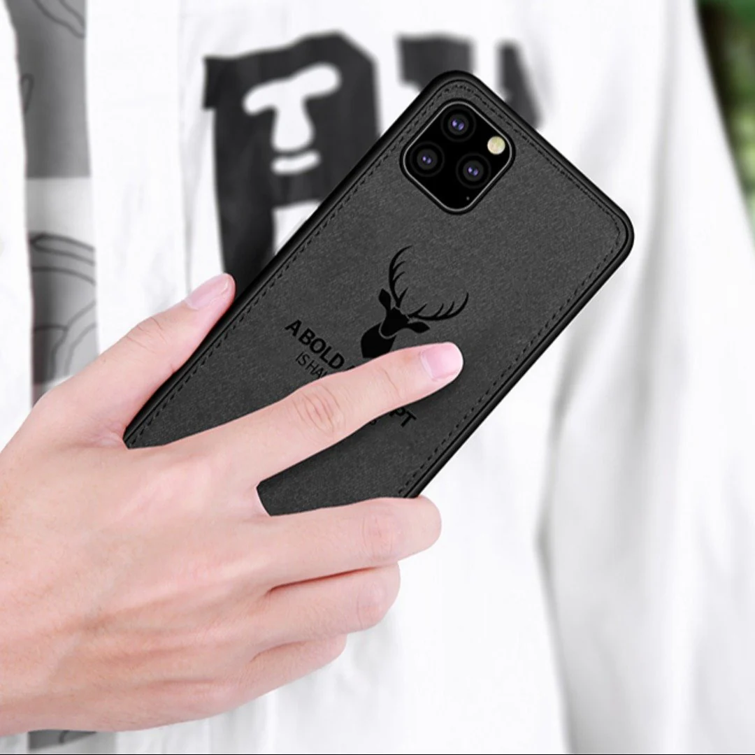 iPhone 11 Pro Max Deer Case with Tempered Glass and Camera Lens Protector (3 in 1 Combo) - Image 9