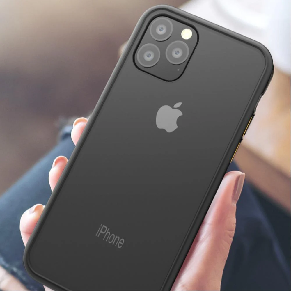 MK ®iPhone 11 Pro Max ROCK Luxury Shockproof Matte Finish Case - Image 10