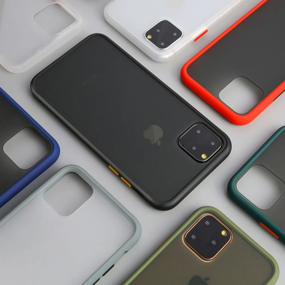 MK ®iPhone 11 Pro Max ROCK Luxury Shockproof Matte Finish Case - Image 7