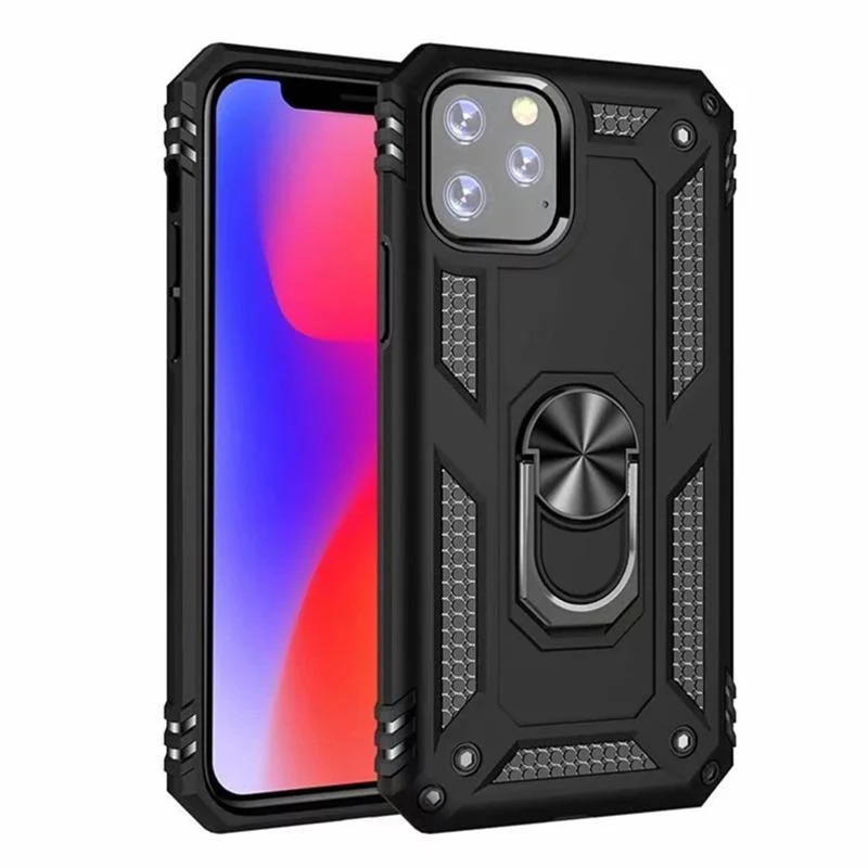 iPhone 11 Series Hybrid Armor Ring Case - Image 4