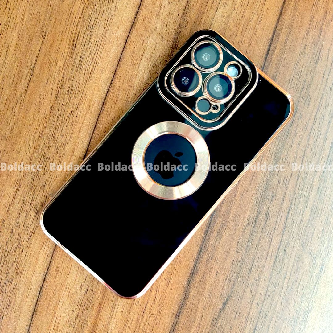 iPhone 13 Classic Plating Logo Cut Camera Protection Case - Image 3