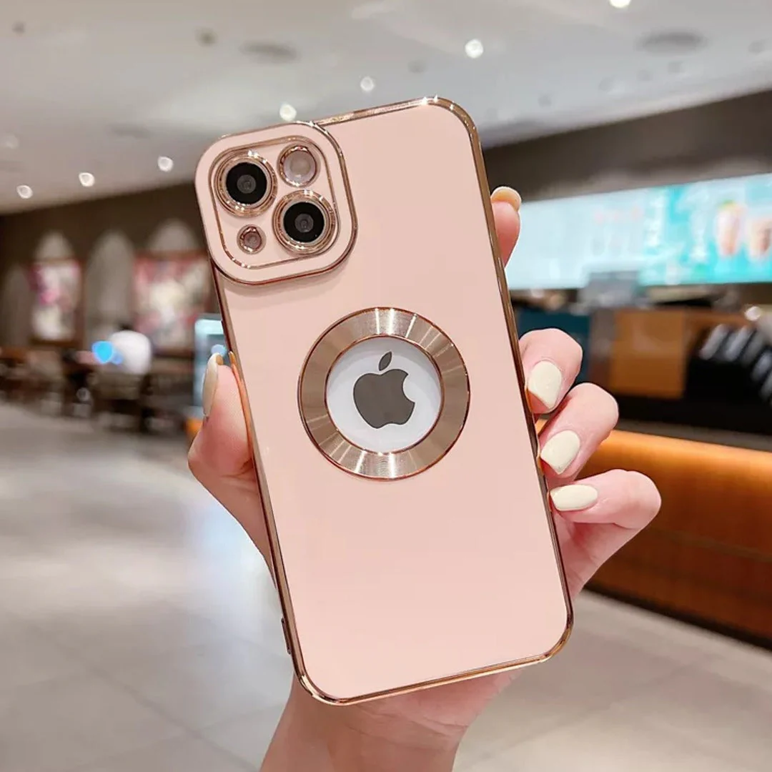 iPhone 13 Classic Plating Logo Cut Camera Protection Case - Image 7
