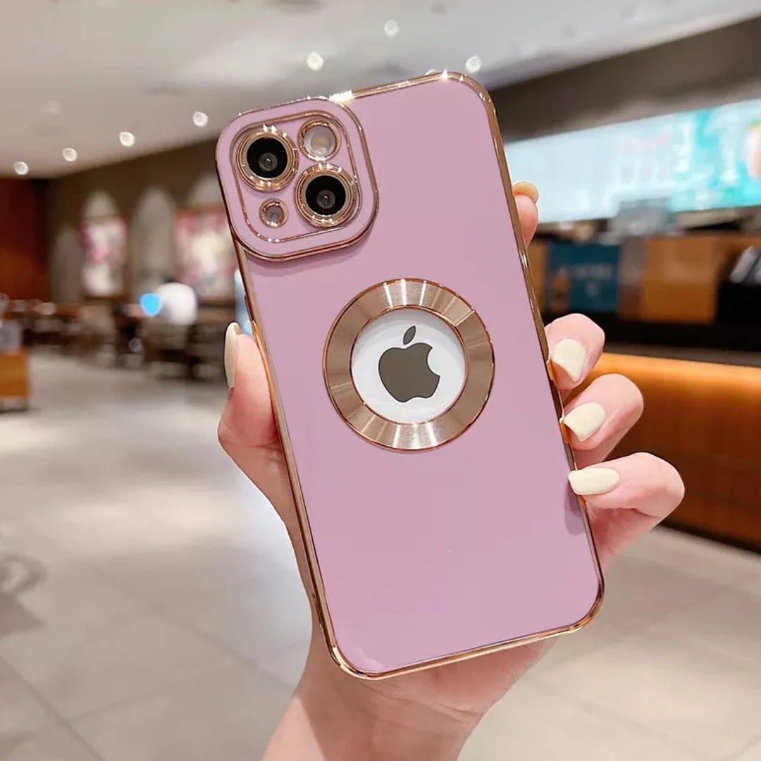 iPhone 13 Classic Plating Logo Cut Camera Protection Case - Image 8