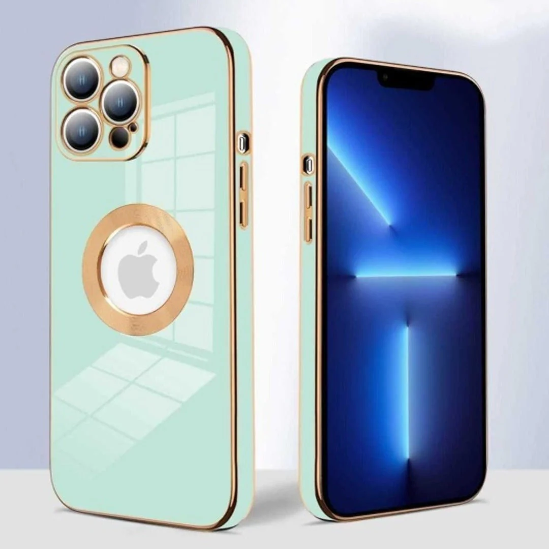 iPhone 13 Pro Classic Plating Logo Cut Camera Protection Case - Image 12