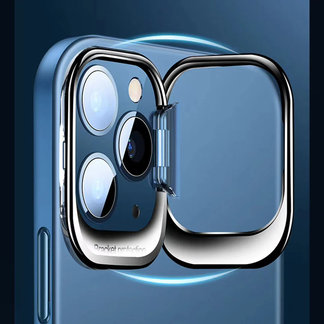 iPhone 13 Pro Invisible Metal Holder Stand Case - Image 5