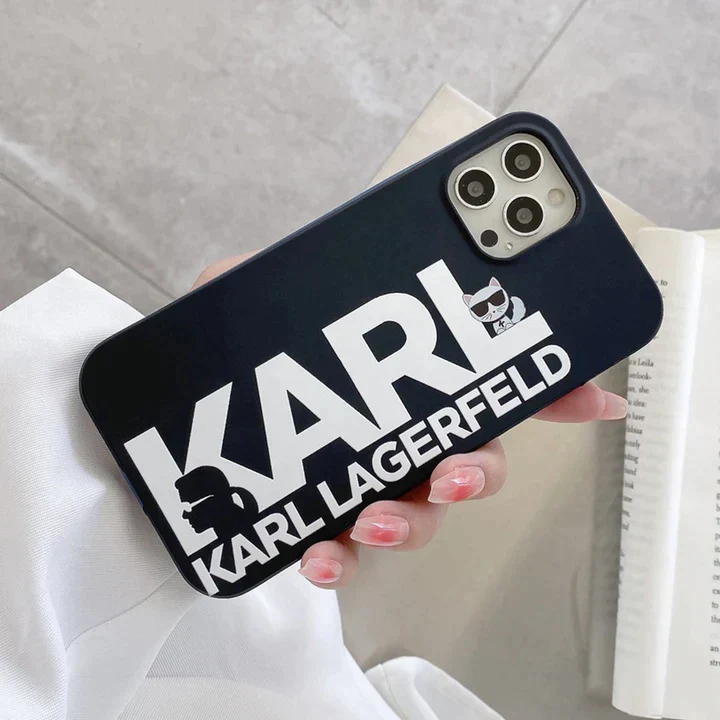 iPhone 13 Pro Karl Frosted Bumper Case - Image 5