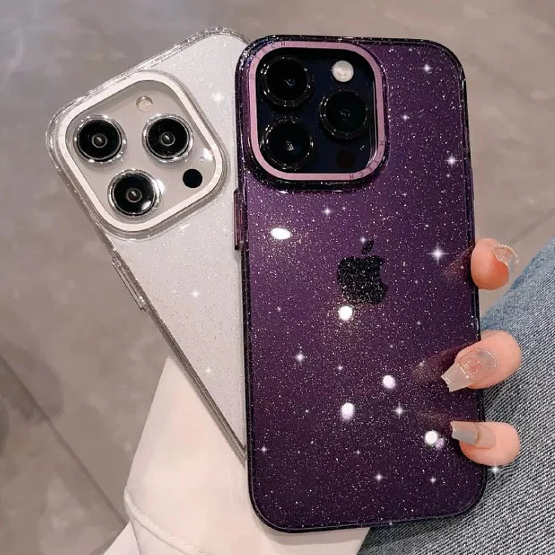 iPhone 13 Pro Luxury Bling Transparent Case - Image 3