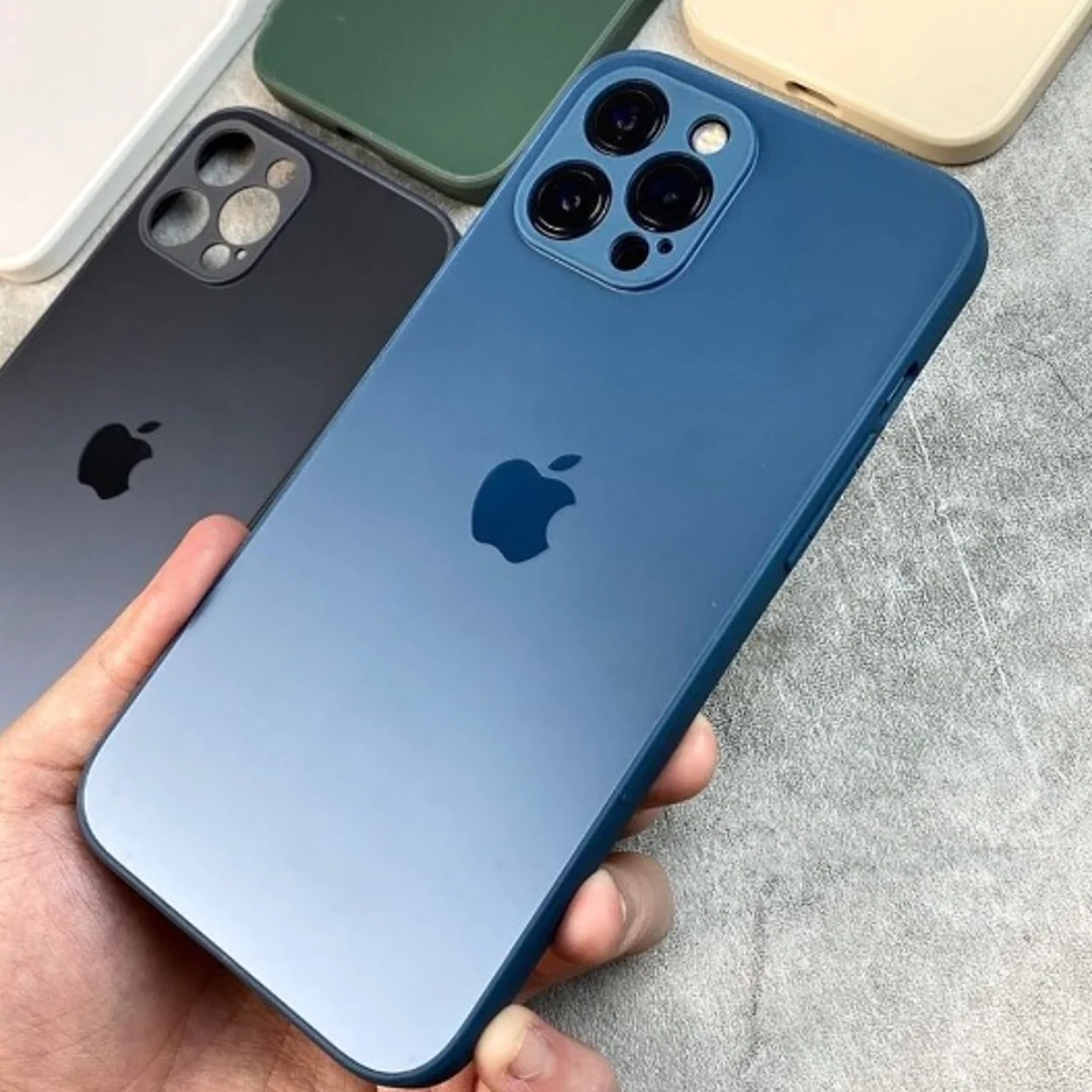 iPhone 13 Series Matte Glass Camera Lens Shell Case - Image 3