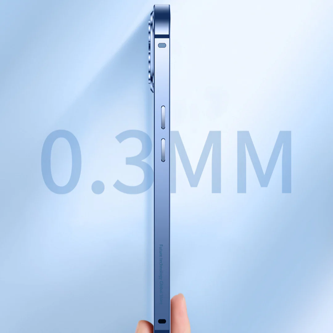 iPhone 14 Frosted Glass Magsafe Edition Magnetic Bumper Case - Image 5