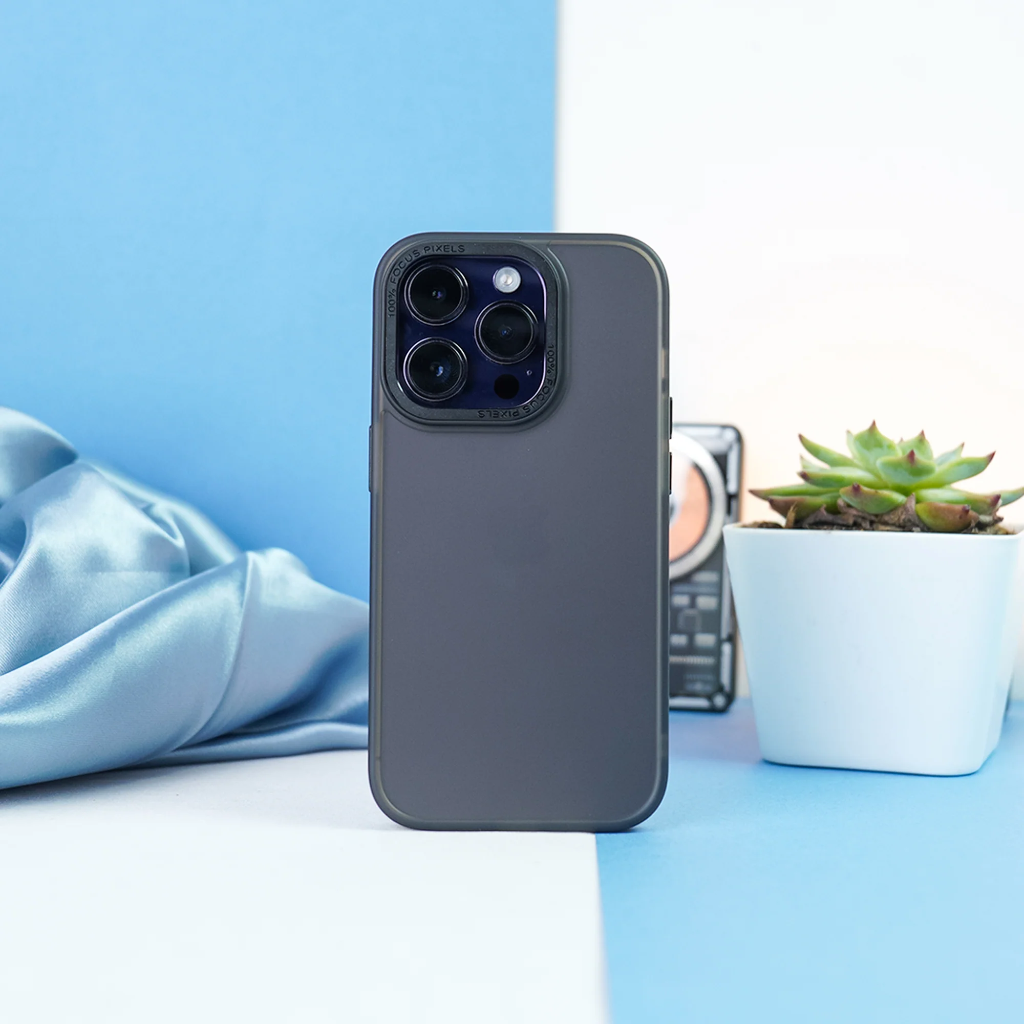 iPhone 14 Frosted Shockproof Matte Case - Image 6