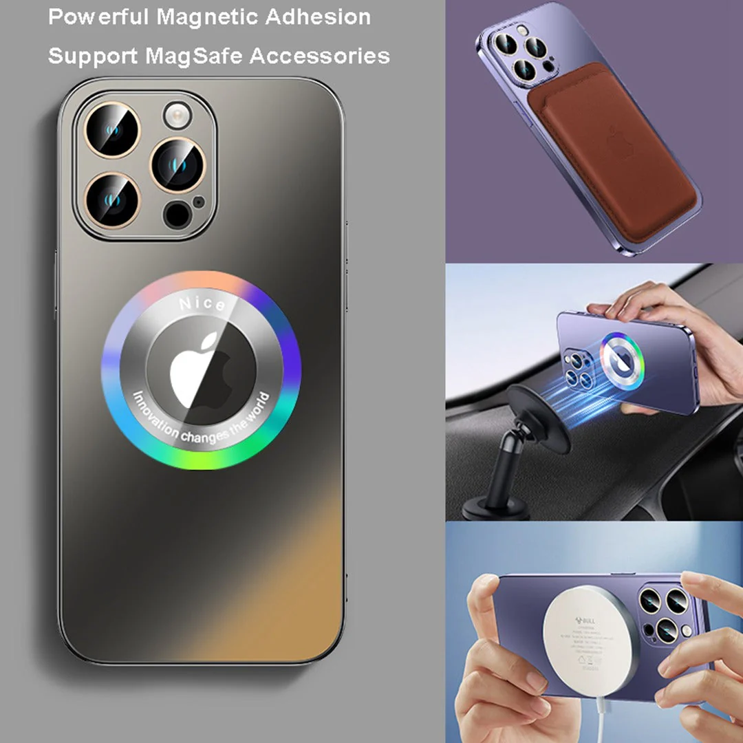 iPhone 14 Pro Colorful Logo Magnetic Protective Case - Image 11