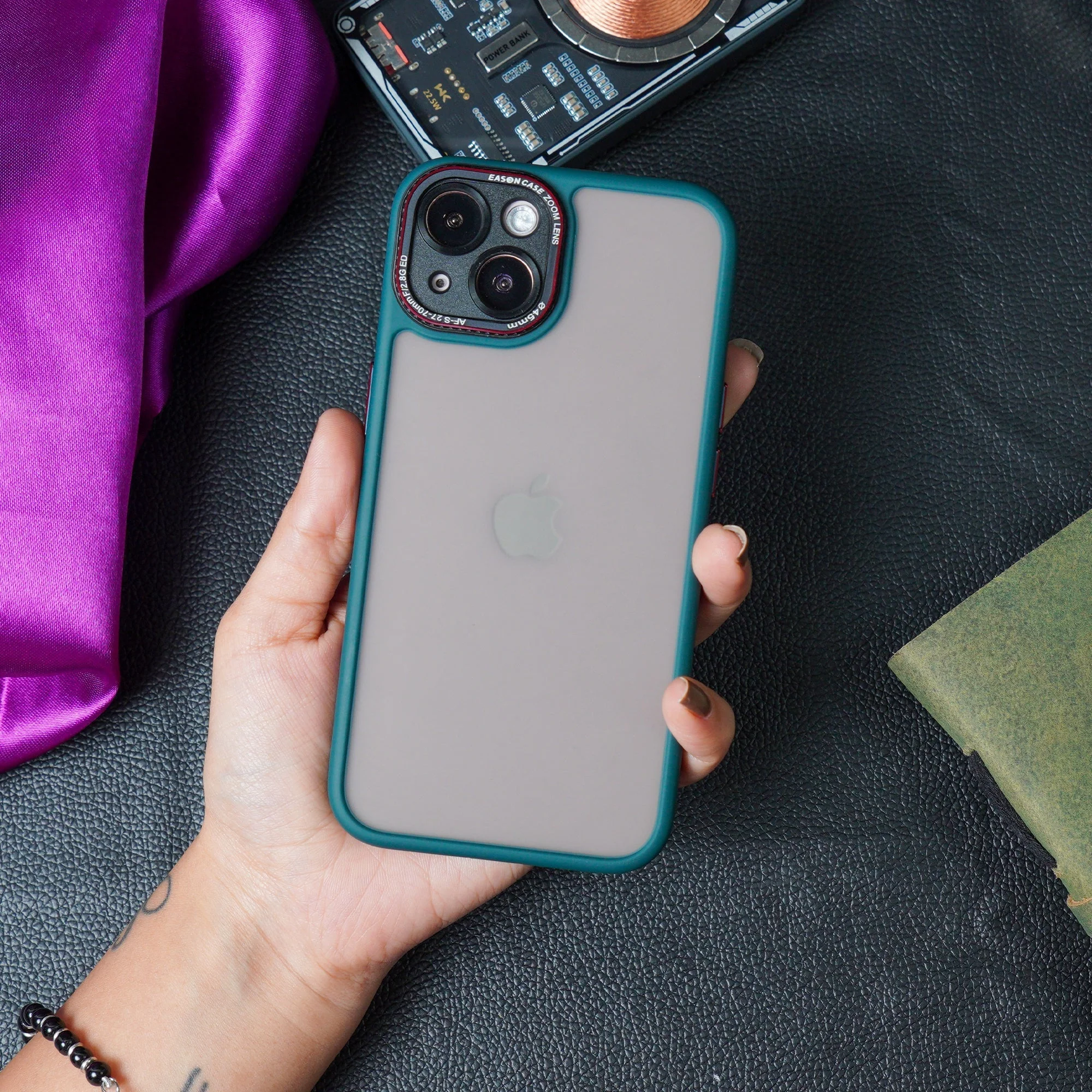 iPhone 14 Pro Max Luxury Matte Shockproof Armor Case - Image 19