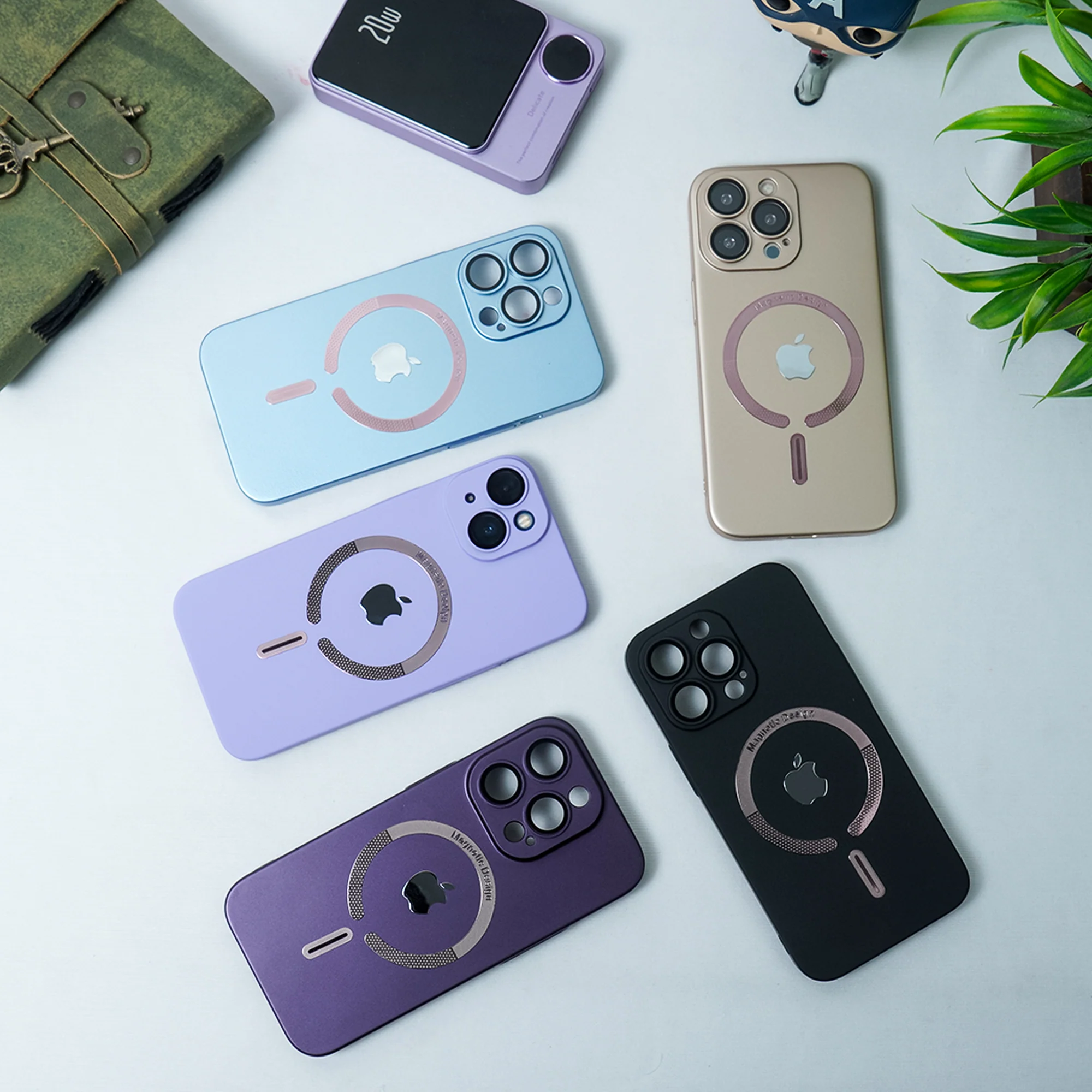 iPhone 14 Series - Magsafe Edition Matte Finish Camera Protective Case - Image 9